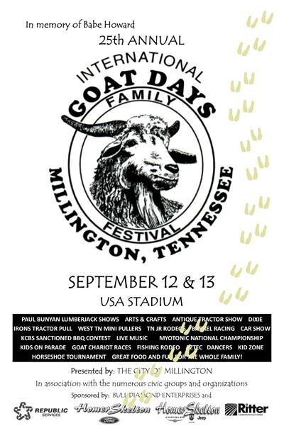 Goat Days 2015 poster